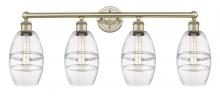 Innovations Lighting 616-4W-AB-G557-6CL - Vaz - 4 Light - 33 inch - Antique Brass - Bath Vanity Light