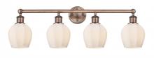 Innovations Lighting 616-4W-AC-G461-6 - Norfolk - 4 Light - 33 inch - Antique Copper - Bath Vanity Light