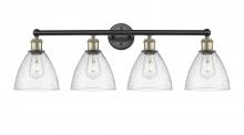 Innovations Lighting 616-4W-BAB-GBD-754 - Bristol - 4 Light - 35 inch - Black Antique Brass - Bath Vanity Light