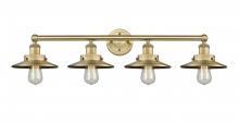 Innovations Lighting 616-4W-BB-M4-BB - Edison - 4 Light - 35 inch - Brushed Brass - Bath Vanity Light