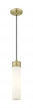 Innovations Lighting 617-1P-AB-G617-11CL - Boreas - 1 Light - 3 inch - Antique Brass - Cord Hung - Mini Pendant