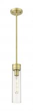 Innovations Lighting 617-1S-AB-G617-11CL - Boreas - 1 Light - 3 inch - Antique Brass - Stem Hung - Mini Pendant