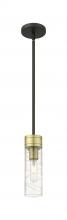 Innovations Lighting 617-1S-BAB-G617-8DE - Boreas - 1 Light - 3 inch - Black Antique Brass - Stem Hung - Mini Pendant