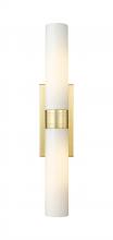 Innovations Lighting 617-2W-SG-G617-11SWH - Boreas - 2 Light - 24 inch - Satin Gold - Bath Vanity Light