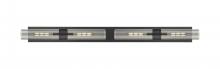 Innovations Lighting 617L-4W-BK-G617-11SM - Boreas - 4 Light - 51 inch - Matte Black - Bath Vanity Light