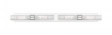 Innovations Lighting 617L-4W-PC-G617-11SCL - Boreas - 4 Light - 51 inch - Polished Chrome - Bath Vanity Light