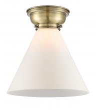 Innovations Lighting 623-1F-AB-G41-L - Cone - 1 Light - 12 inch - Antique Brass - Flush Mount