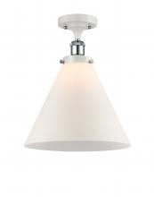 Innovations Lighting 916-1C-WPC-G41-L - Cone - 1 Light - 12 inch - White Polished Chrome - Semi-Flush Mount