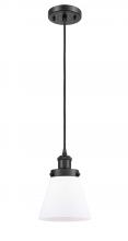 Innovations Lighting 916-1P-BK-G61-LED - Cone - 1 Light - 6 inch - Matte Black - Cord hung - Mini Pendant