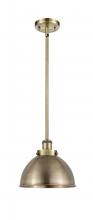 Innovations Lighting 916-1S-AB-MFD-10-AB-LED - Derby - 1 Light - 10 inch - Antique Brass - Pendant