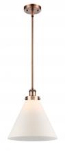 Innovations Lighting 916-1S-AC-G41-L-LED - Cone - 1 Light - 12 inch - Antique Copper - Mini Pendant