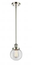 Innovations Lighting 916-1S-PN-G202-6 - Beacon - 1 Light - 6 inch - Polished Nickel - Mini Pendant