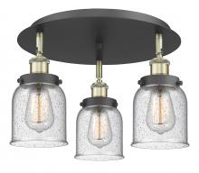 Innovations Lighting 916-3C-BAB-G54 - Cone - 3 Light - 17 inch - Black Antique Brass - Flush Mount