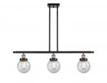 Innovations Lighting 916-3I-BAB-G204-6 - Beacon - 3 Light - 36 inch - Black Antique Brass - Stem Hung - Island Light