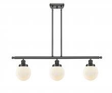 Innovations Lighting 916-3I-OB-G201-6 - Beacon - 3 Light - 36 inch - Oil Rubbed Bronze - Stem Hung - Island Light