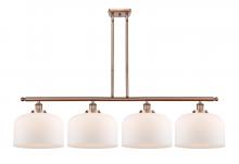 Innovations Lighting 916-4I-AC-G71-L-LED - Bell - 4 Light - 48 inch - Antique Copper - Stem Hung - Island Light