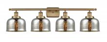 Innovations Lighting 916-4W-BB-G78 - Bell - 4 Light - 38 inch - Brushed Brass - Bath Vanity Light