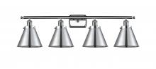 Innovations Lighting 916-4W-PC-M13-PC-LED - Appalachian - 4 Light - 36 inch - Polished Chrome - Bath Vanity Light