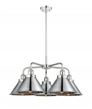 Innovations Lighting 916-5CR-PC-M10-PC - Ballston Urban - 5 Light - 27 inch - Polished Chrome - Chandelier