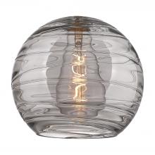 Innovations Lighting G1213-10SM - Deco Swirl 10" Light Smoke Glass