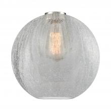 Innovations Lighting G125-10 - Athens 10" Clear Crackle Glass