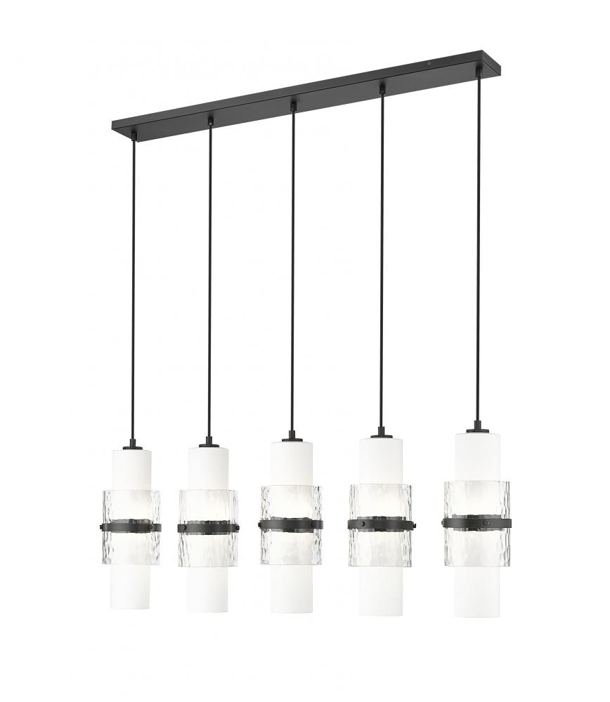 5 Light Linear Chandelier