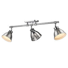 Golden 3602-3SF CH-PW - Duncan Semi-Flush - Track Light