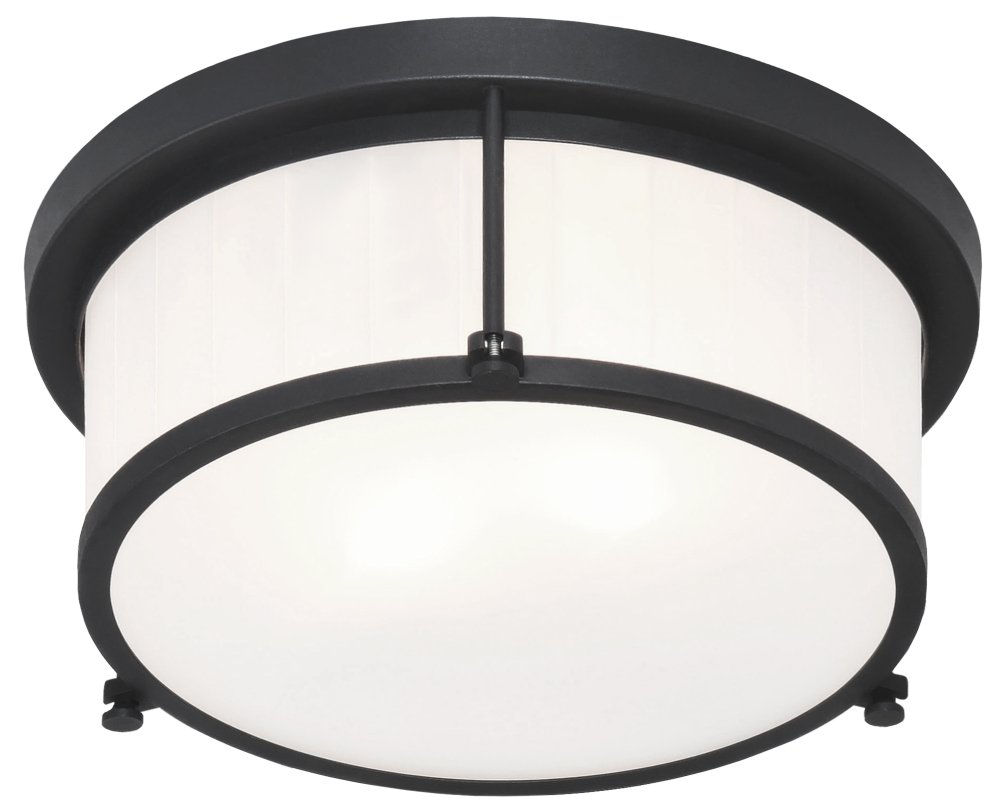 Caisse Claire Matte Black Ceiling Mount