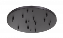 Matteo Lighting CP0112BK - Multi Ceiling Canopy (line Voltage) Black Canopy