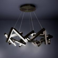 Modern Forms US Online PD-64834-BK - Chaos Chandelier Light