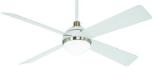 Minka-Aire F623L-WHF/BN - Orb - 54" LED Ceiling Fan