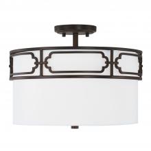 Capital 243431OB - 3 Light Semi-Flush