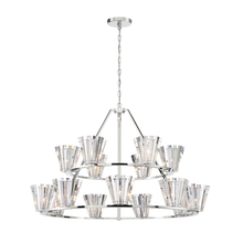 Eurofase 38869-013 - Ricca, 15LT Chandelier, Chr