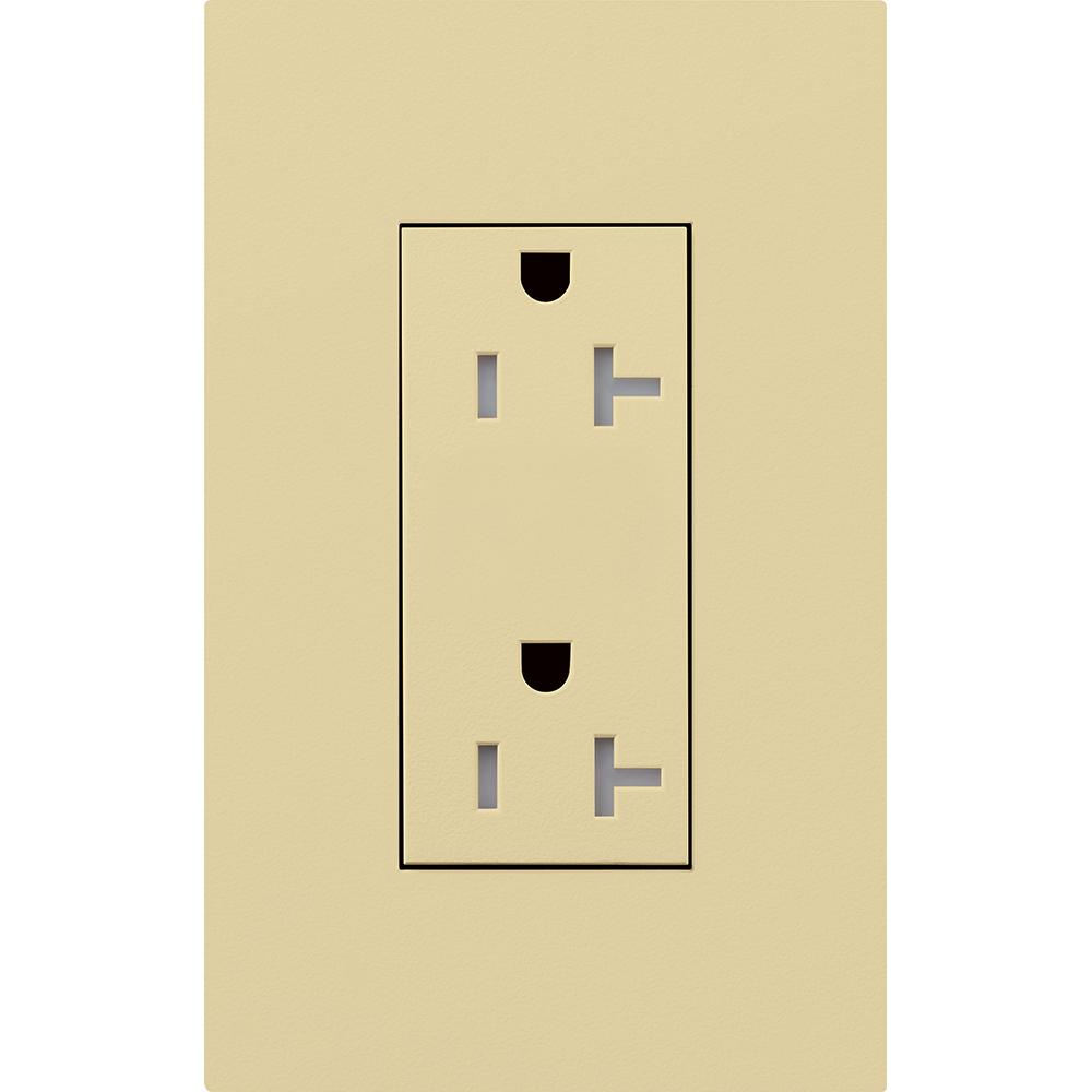 DUPLEX 20A TR RECEPTACLE IV FP