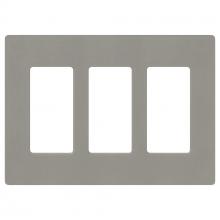 Lutron Electronics SC-3-CS - SATIN WALLPLATE 3G CS