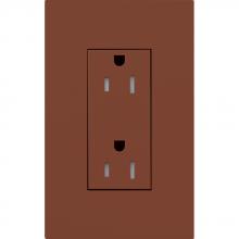 Lutron Electronics LTR-15-TR-SI - DUPLEX 15A TR RECEPTACLE SI NO FP