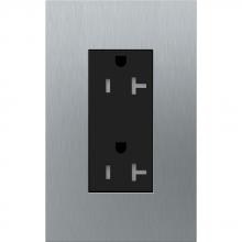 Lutron Electronics LTR-F20-TR-SC - DUPLEX 20A TR RECEPTACLE SC FP