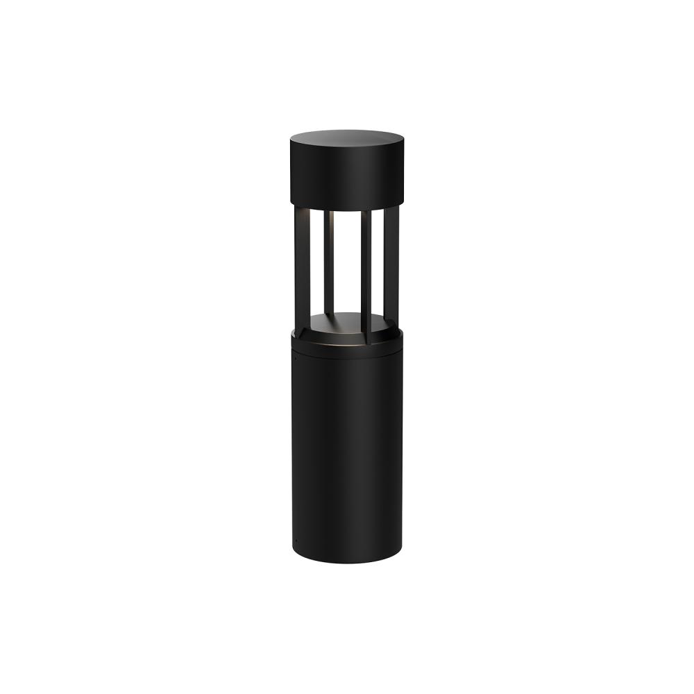 Novato 24-in Black LED Exterior Bollard