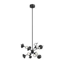 Kuzco Lighting Inc CH50825-BK - Geode 25-in Black LED Chandeliers