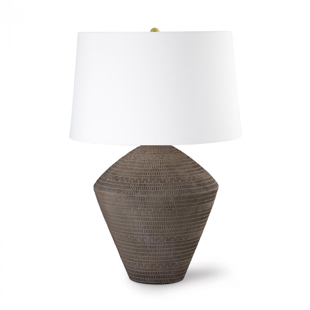 Regina Andrew Soren Ceramic Table Lamp (Brown)