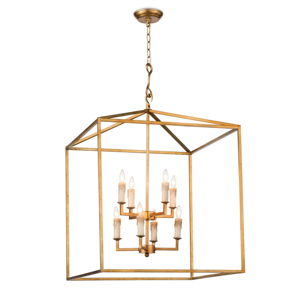 Regina Andrew Cape Lantern (Antique Gold Leaf)