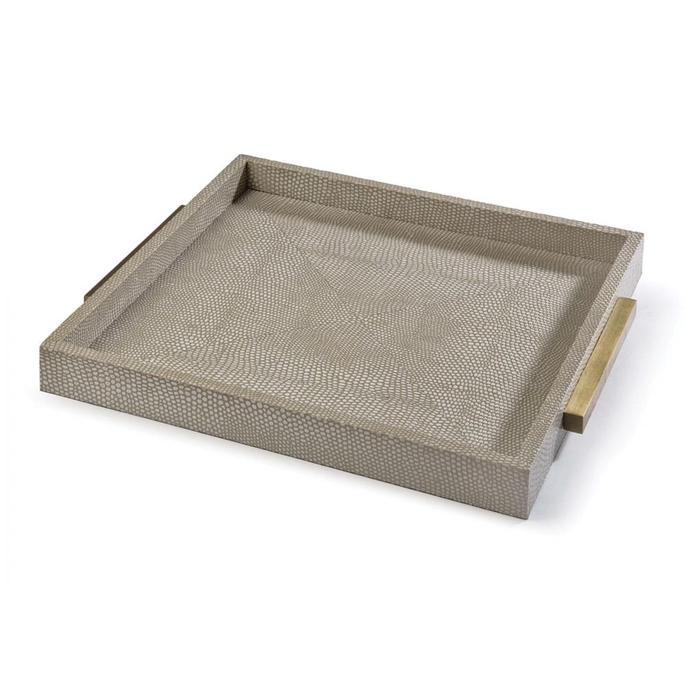 Regina Andrew Square Shagreen Boutique Tray (Ivo