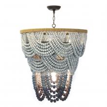 Regina Andrew 16-1179 - Regina Andrew Ombre Wood Bead Chandelier