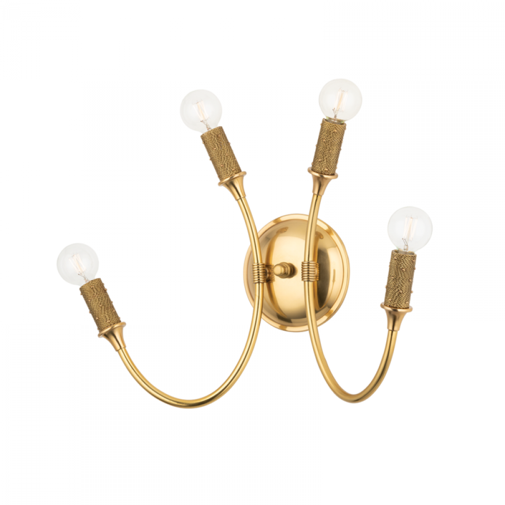 4 LIGHT WALL SCONCE