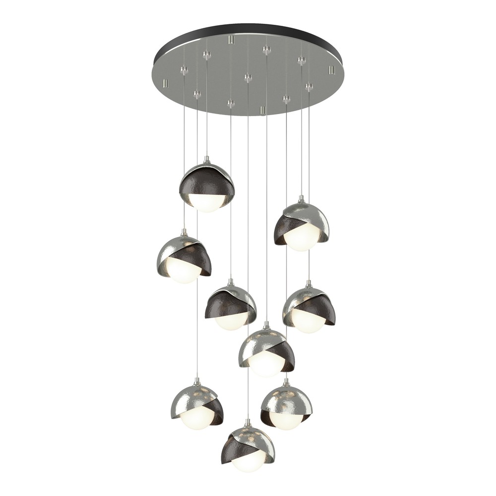 Brooklyn 9-Light Double Shade Pendant