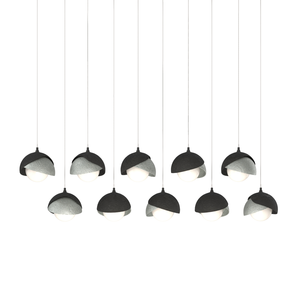 Brooklyn 10-Light Double Shade Pendant