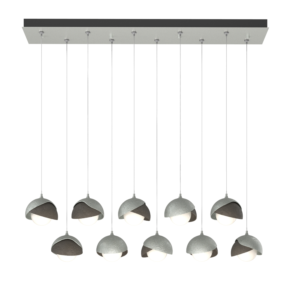 Brooklyn 10-Light Double Shade Pendant