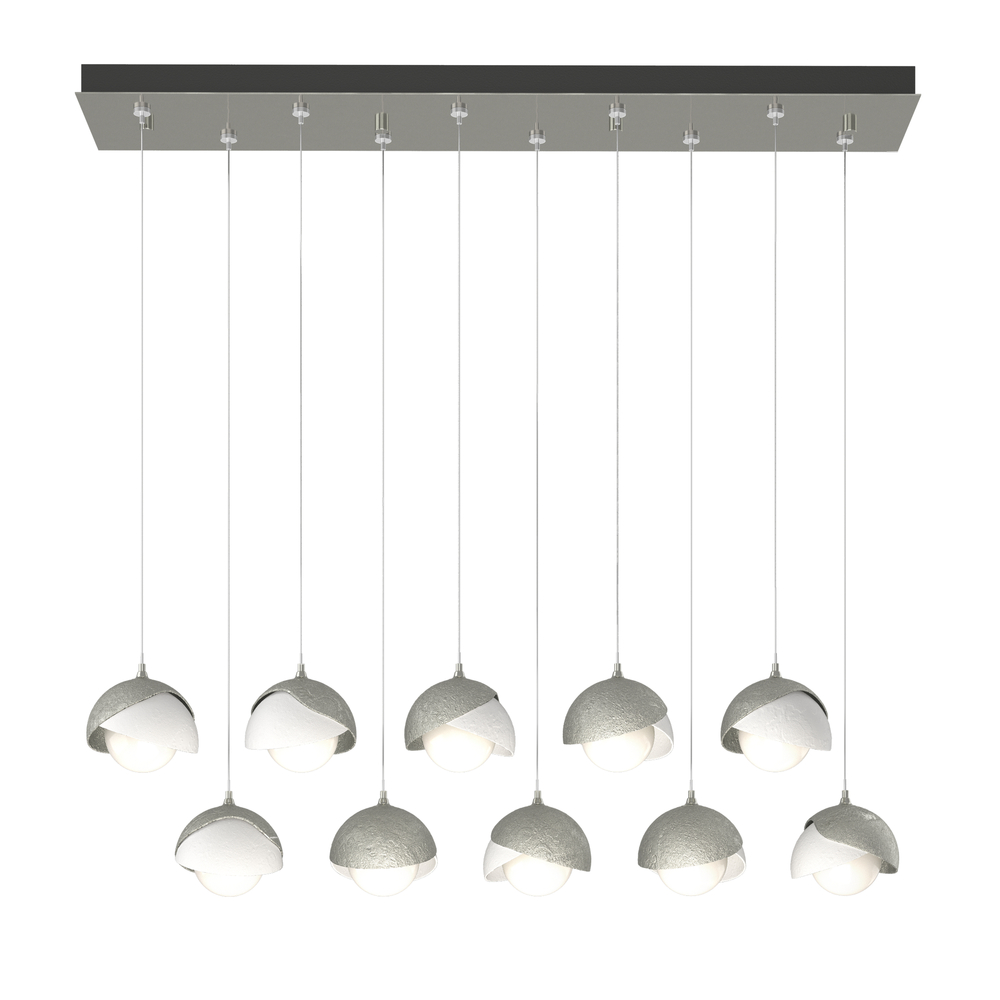 Brooklyn 10-Light Double Shade Pendant