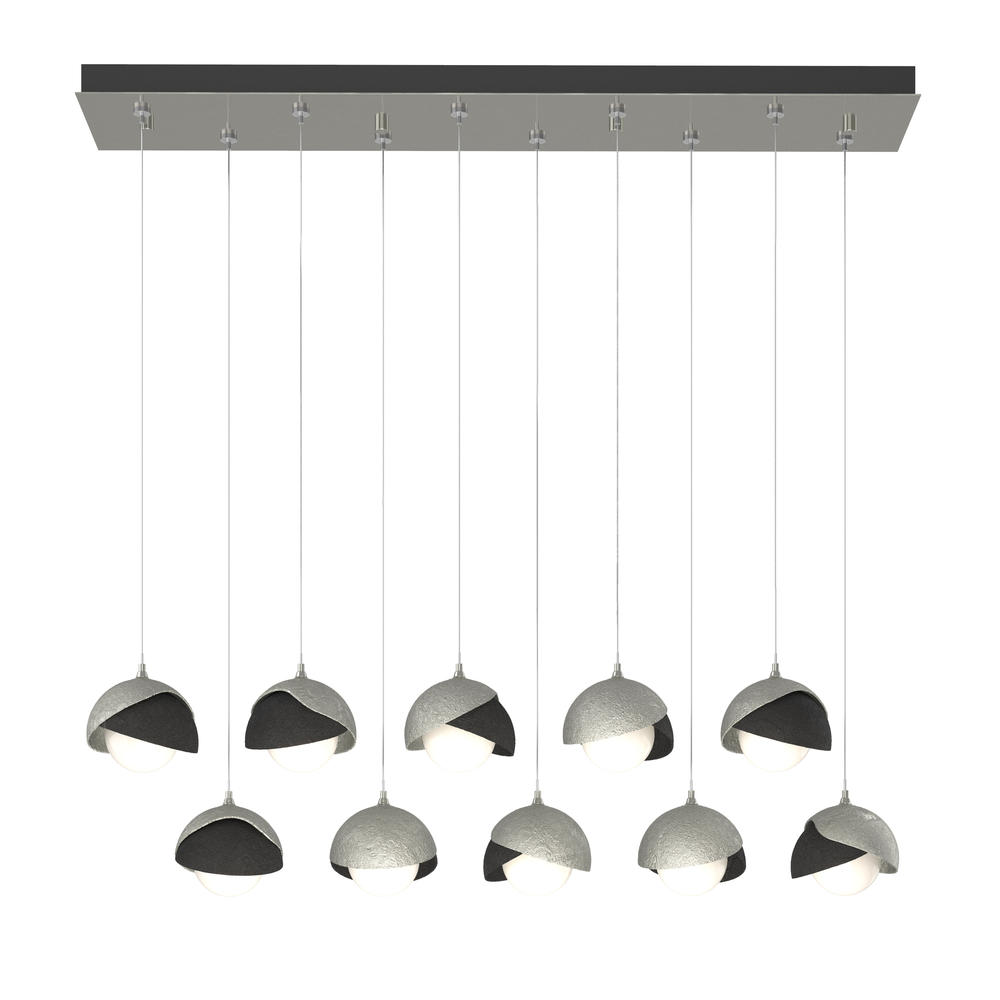 Brooklyn 10-Light Double Shade Pendant