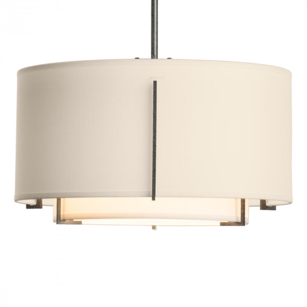 Exos Small Double Shade Pendant